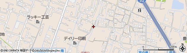 兵庫県姫路市飾東町庄31周辺の地図