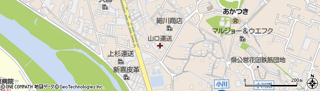 兵庫県姫路市花田町小川595周辺の地図