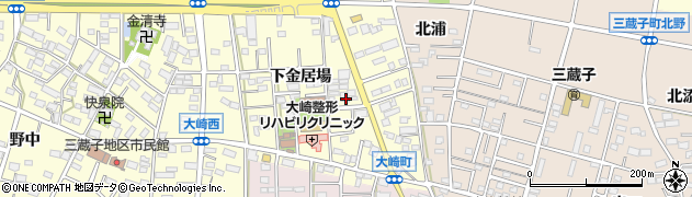 愛知県豊川市大崎町下金居場110周辺の地図