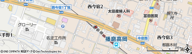 青山観光バス周辺の地図