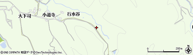 京都府宇治田原町（綴喜郡）立川（行水谷）周辺の地図