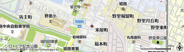 兵庫県姫路市鍛冶町45周辺の地図