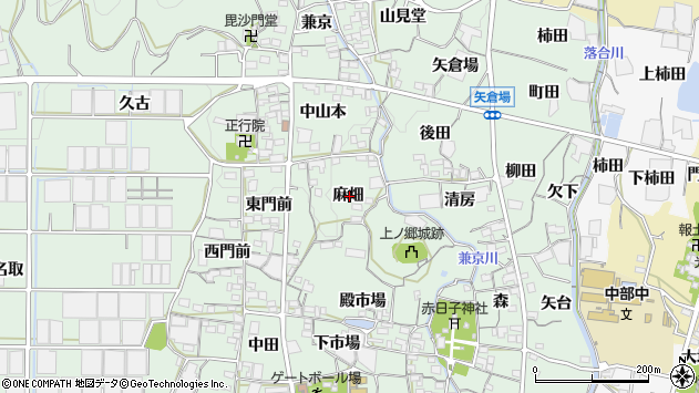 〒443-0007 愛知県蒲郡市神ノ郷町の地図