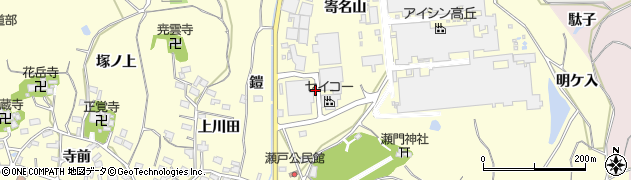 愛知県西尾市吉良町瀬戸（五本松）周辺の地図
