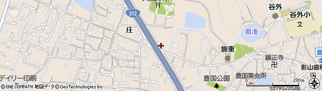 兵庫県姫路市飾東町庄421周辺の地図