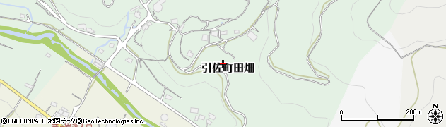 静岡県浜松市浜名区引佐町田畑周辺の地図