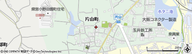 兵庫県小野市片山町1216周辺の地図