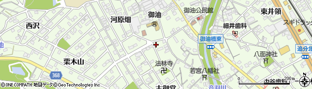 愛知県豊川市御油町美世賜113周辺の地図