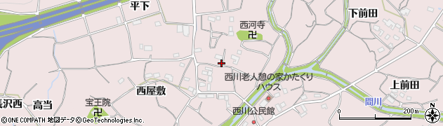 愛知県豊橋市石巻西川町（東）周辺の地図