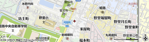 兵庫県姫路市鍛冶町13周辺の地図