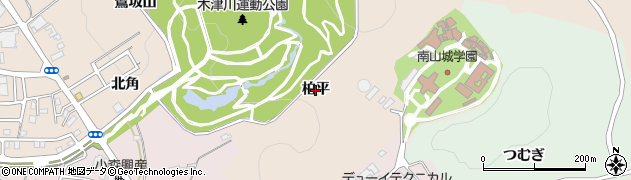 京都府城陽市富野（柏平）周辺の地図