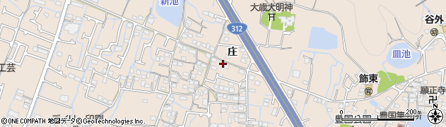 兵庫県姫路市飾東町庄644周辺の地図