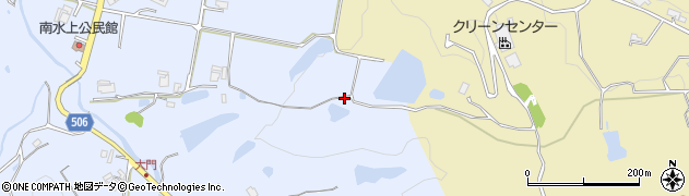 兵庫県三木市吉川町水上1065周辺の地図