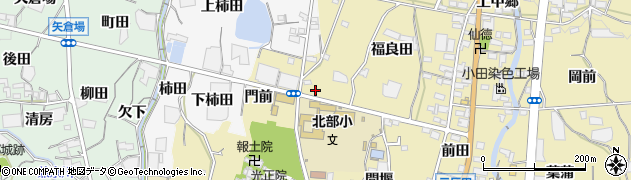 愛知県蒲郡市清田町間堰66周辺の地図