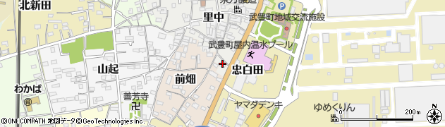 愛知県知多郡武豊町里中35周辺の地図