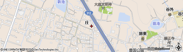 兵庫県姫路市飾東町庄613周辺の地図