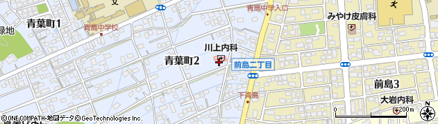 川上内科医院周辺の地図