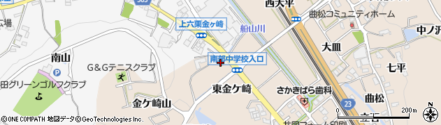愛知県額田郡幸田町深溝西金ケ崎18周辺の地図
