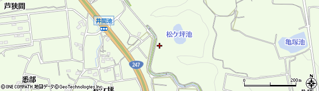 愛知県常滑市大谷松ケ坪9周辺の地図