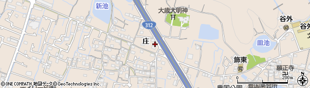 兵庫県姫路市飾東町庄611周辺の地図