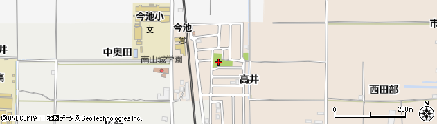 高井第1児童公園周辺の地図