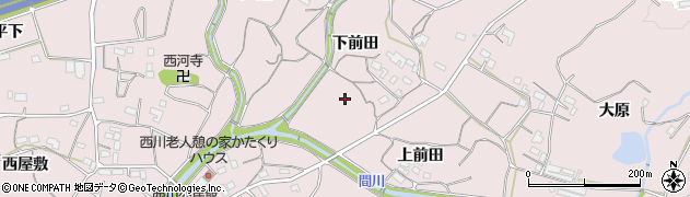 愛知県豊橋市石巻西川町周辺の地図