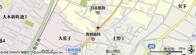 愛知県豊川市麻生田町（中通）周辺の地図