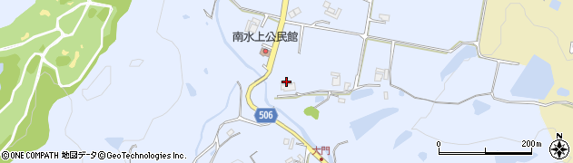兵庫県三木市吉川町水上1006周辺の地図