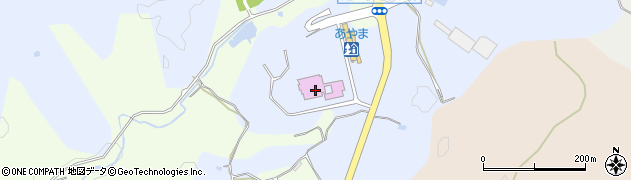 伊賀市上野図書館阿山図書室周辺の地図