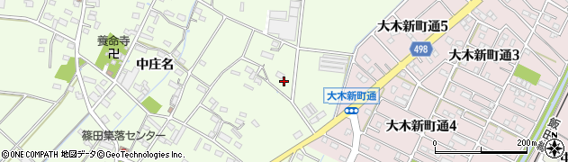 愛知県豊川市篠田町古井戸周辺の地図