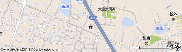 兵庫県姫路市飾東町庄610周辺の地図