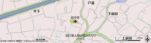 愛知県豊橋市石巻西川町東10周辺の地図