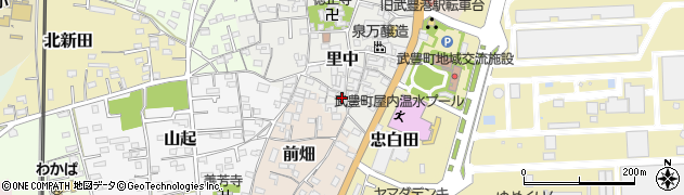 愛知県知多郡武豊町里中52周辺の地図