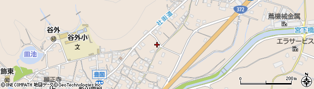 兵庫県姫路市飾東町（豊国）周辺の地図