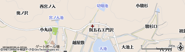 愛知県幸田町（額田郡）深溝（西切畑）周辺の地図
