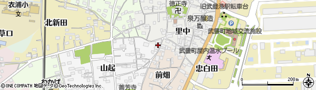 愛知県知多郡武豊町里中58周辺の地図