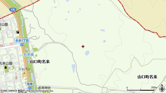 〒651-1411 兵庫県西宮市山口町名来の地図