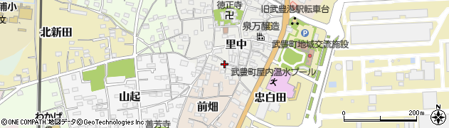 愛知県知多郡武豊町里中56周辺の地図