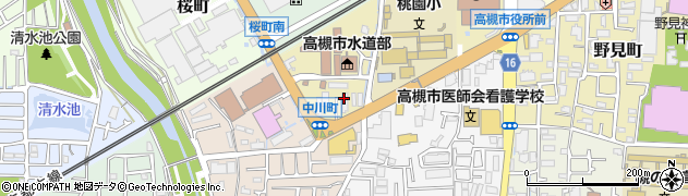 桃園商事株式会社　本社周辺の地図