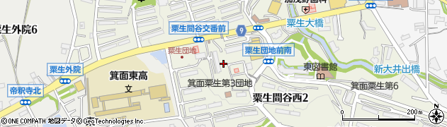 株式会社セイコー粟生店周辺の地図