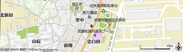 愛知県知多郡武豊町里中31周辺の地図