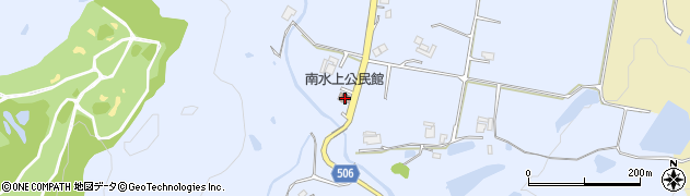 兵庫県三木市吉川町水上1658周辺の地図