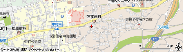 兵庫県小野市天神町905周辺の地図