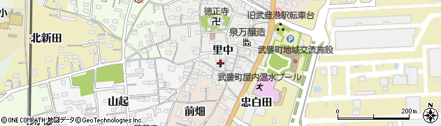 愛知県知多郡武豊町里中54周辺の地図