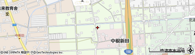 静岡県焼津市中根179周辺の地図