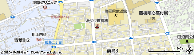 青島第一自治会館周辺の地図
