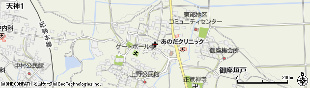 三重県亀山市阿野田町（下垣戸）周辺の地図