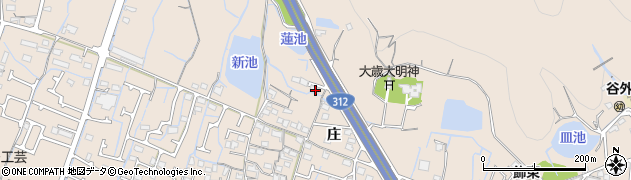 兵庫県姫路市飾東町庄592周辺の地図