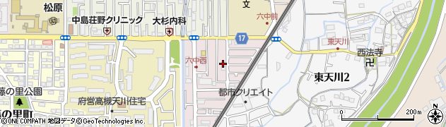 ピュアホーム天川新町周辺の地図