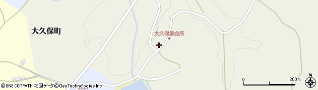広島県庄原市大久保町800周辺の地図